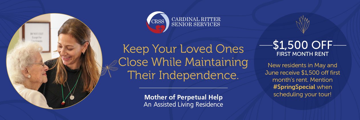 Cardinal Ritter Senior Services banner