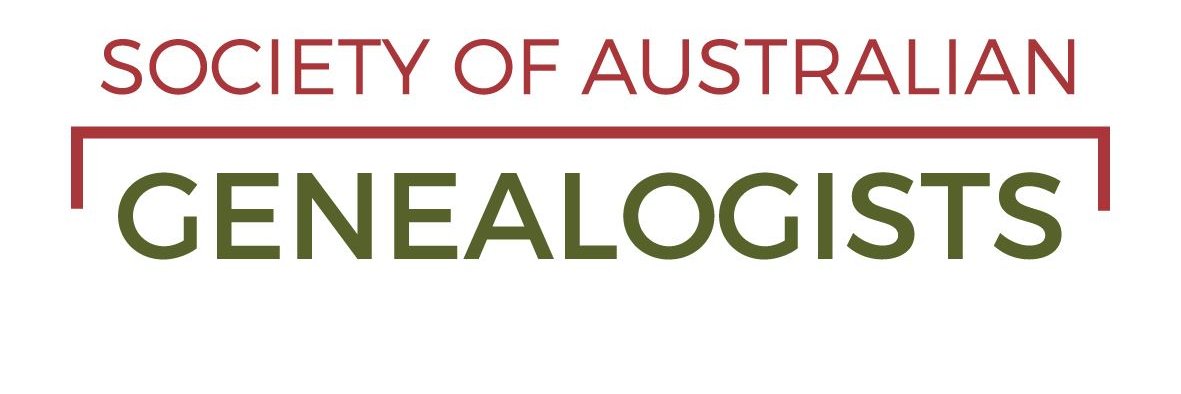 Society of Australian Genealogists banner