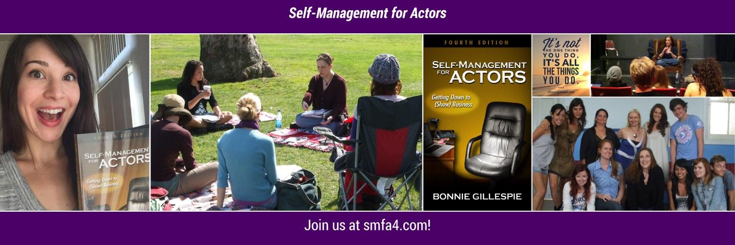 Self-Management for Actors by Bonnie Gillespie banner