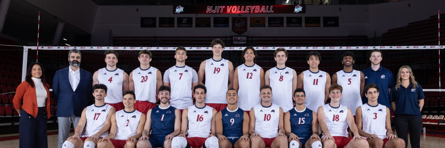 NJIT Men's Volleyball banner