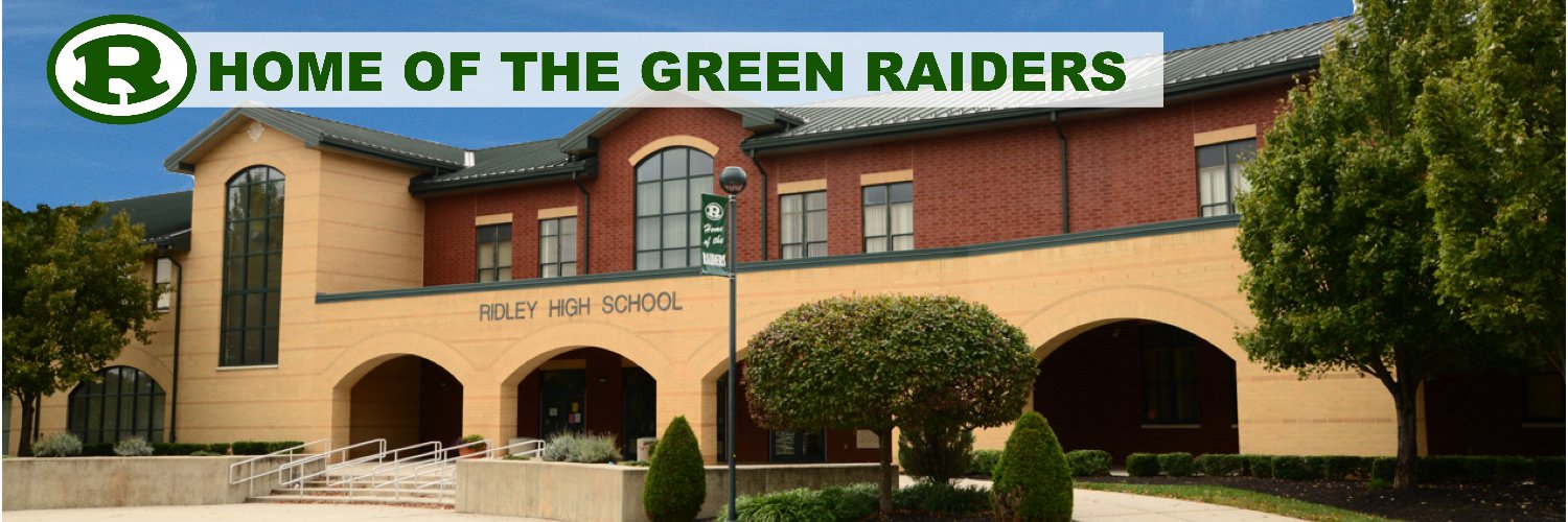 Ridley High School banner