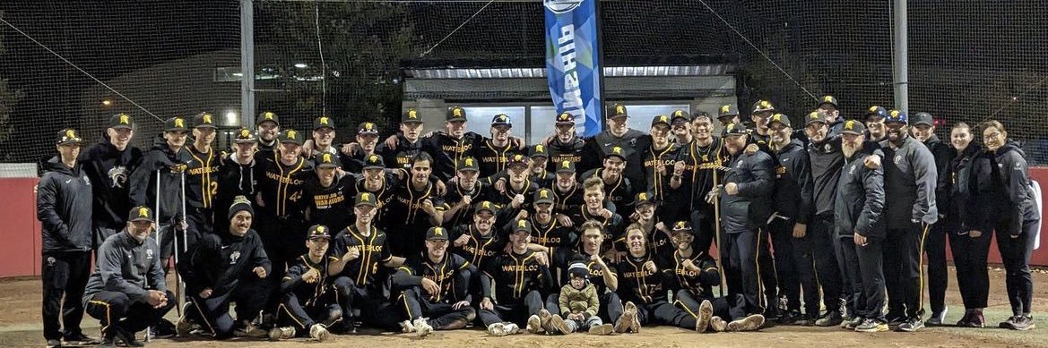 Waterloo Warriors Baseball banner
