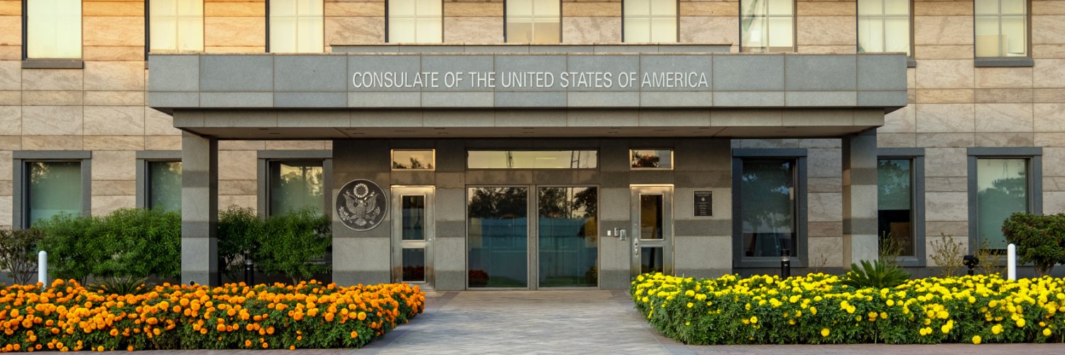 US Consulate Karachi banner