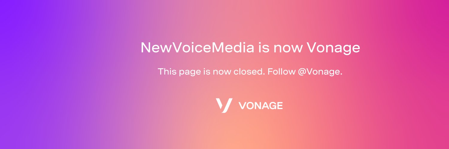 NewVoiceMedia's profile banner image