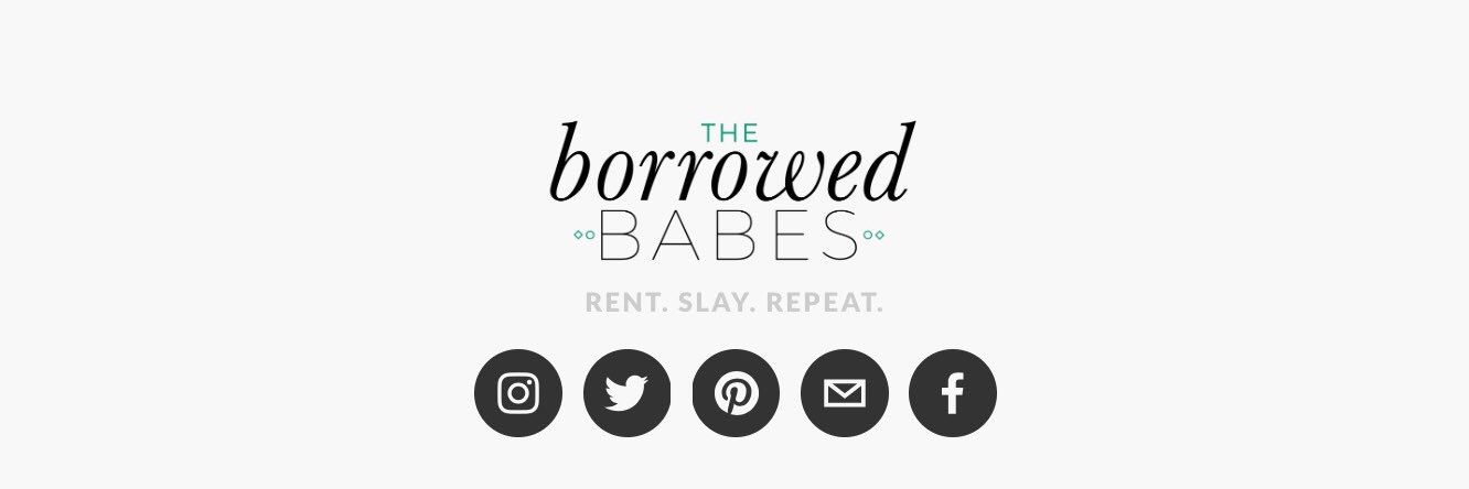 theborrowedbabe's profile banner image