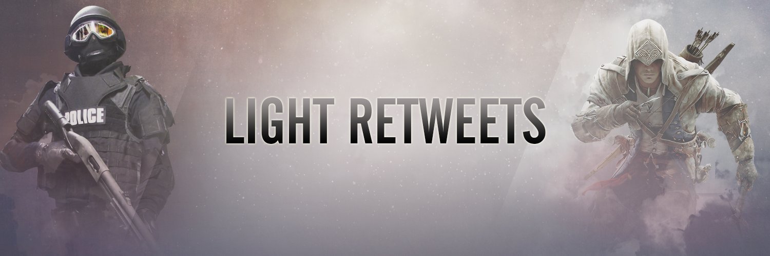 Light Retweets banner