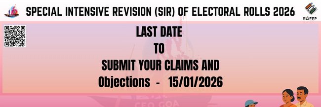 Chief Electoral Office, Goa banner