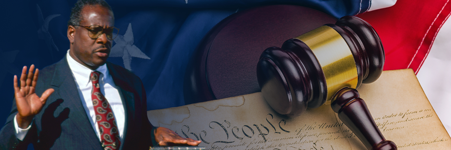 Justice Thomas Fan Account banner