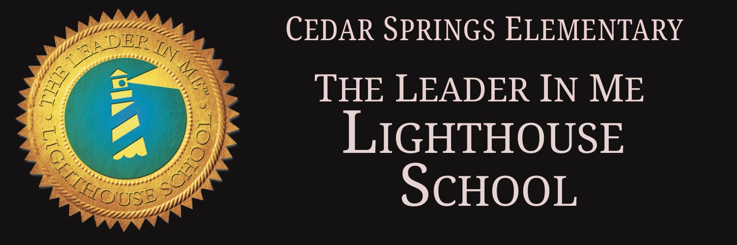 Cedar Springs Elem. banner