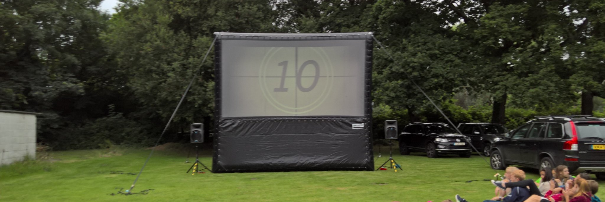 Outside Cinemas hire | Mobile Cinema Hire banner
