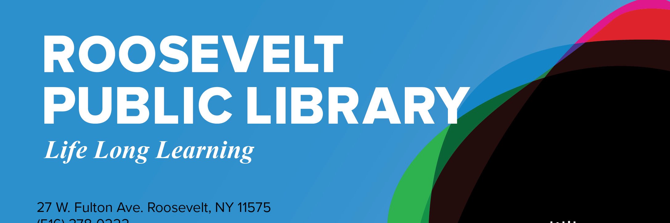 Roosevelt Public Library banner