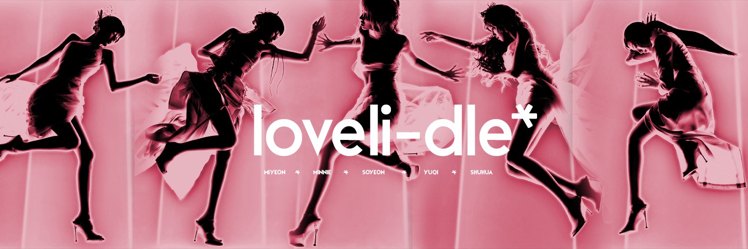 ❤︎ ⋆ ۟ 사랑스러운 소녀들, “LOVELIDLE” banner