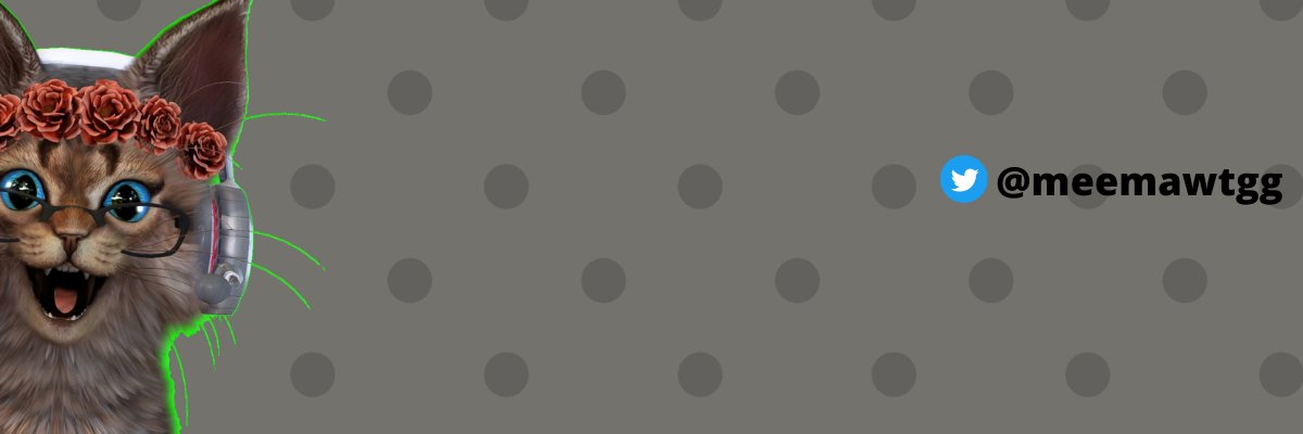 MeeMaw the Geeky Granny 🐈 banner