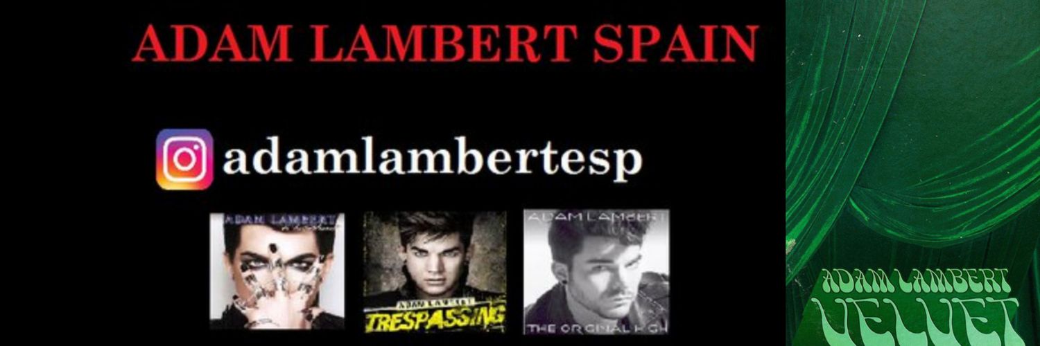 AdamLambertESP's profile banner image