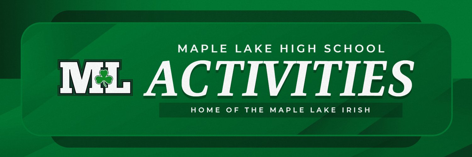 Maple Lake Irish AD banner