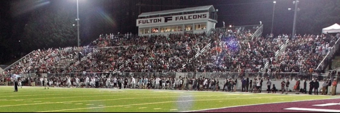 Fulton Football banner