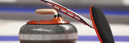 Leduc Curling Club banner