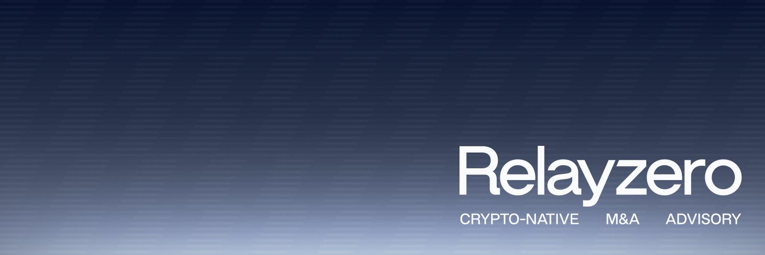 Relayzero { a crypto-native advisor } banner