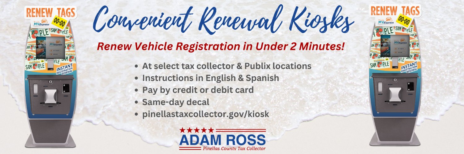 Pinellas County Tax Collector banner