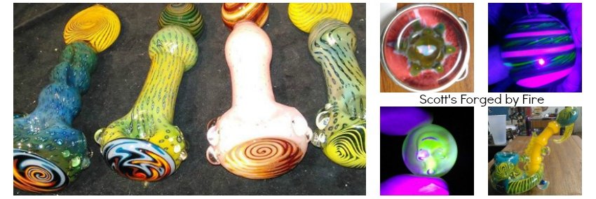 Forged by Fire Glass banner