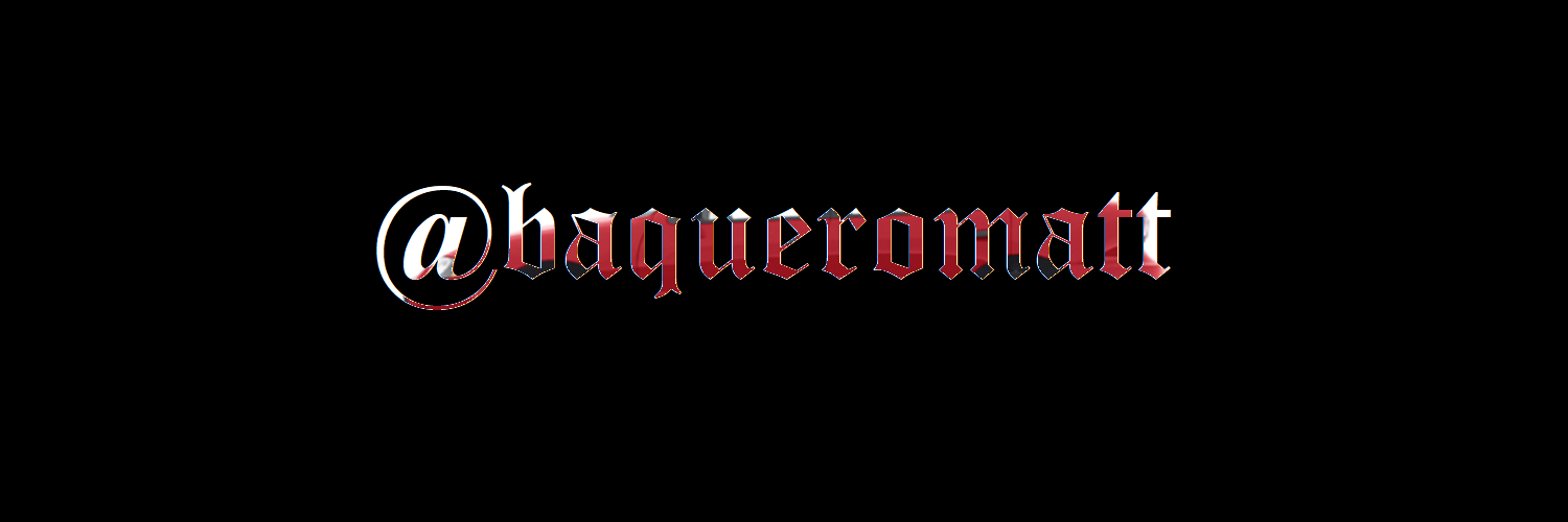 baqueromatt's profile banner image