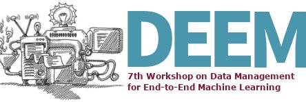DEEM Workshop @ SIGMOD banner