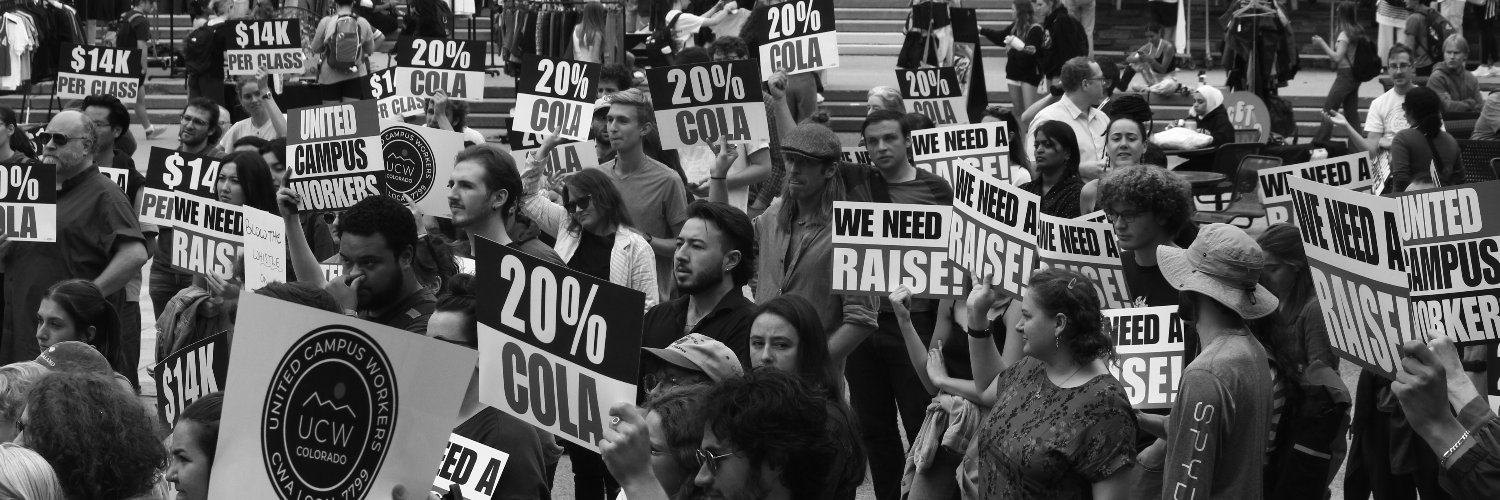 United Campus Workers Colorado banner