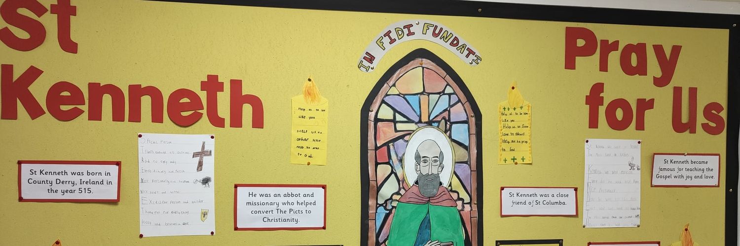 St Kenneth's RCPS banner