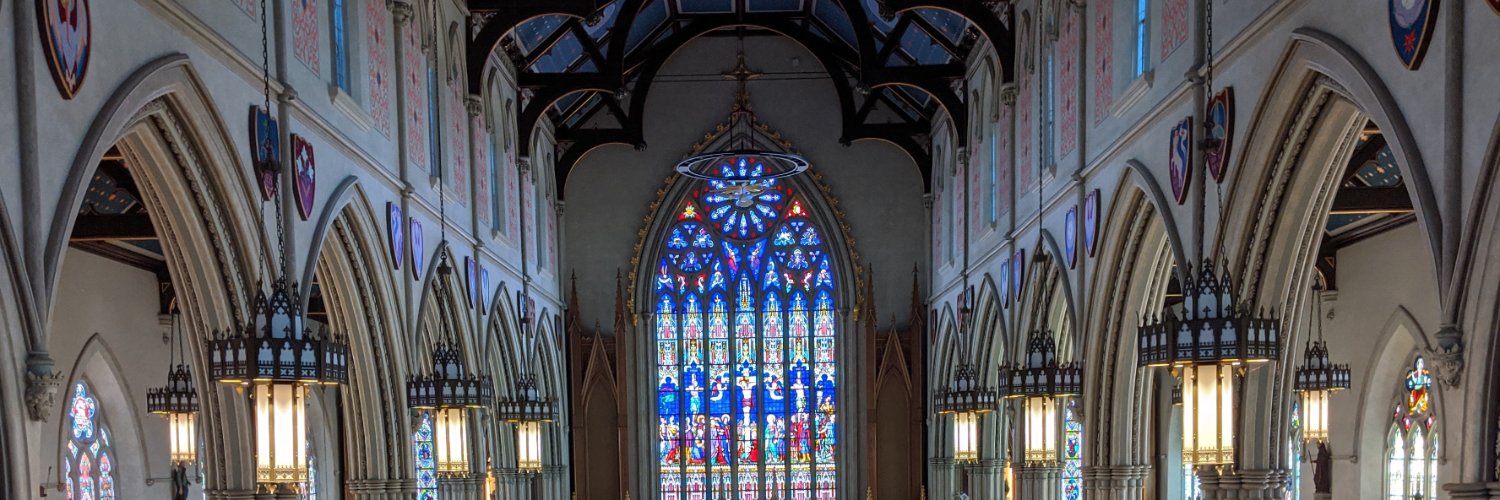 St. Michael's Cathedral Basilica banner
