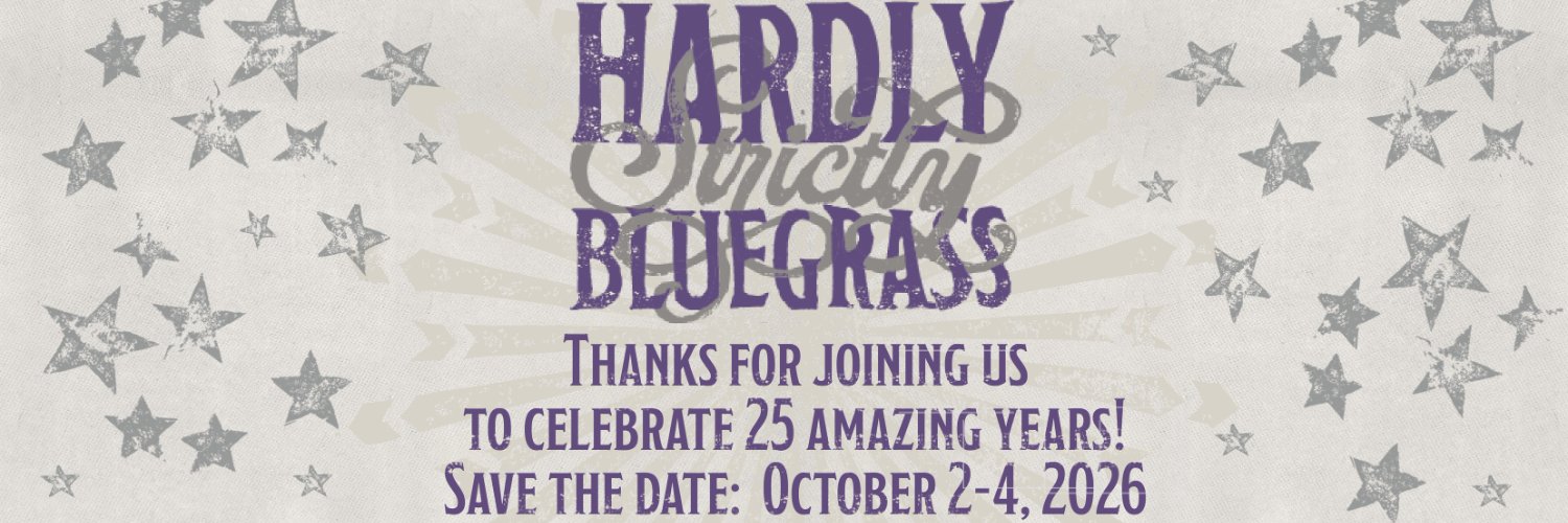 Hardly Strictly Bluegrass banner