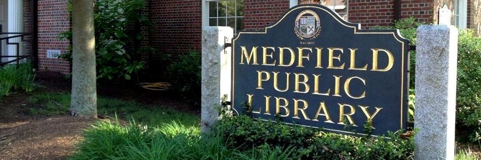 Medfield Library banner