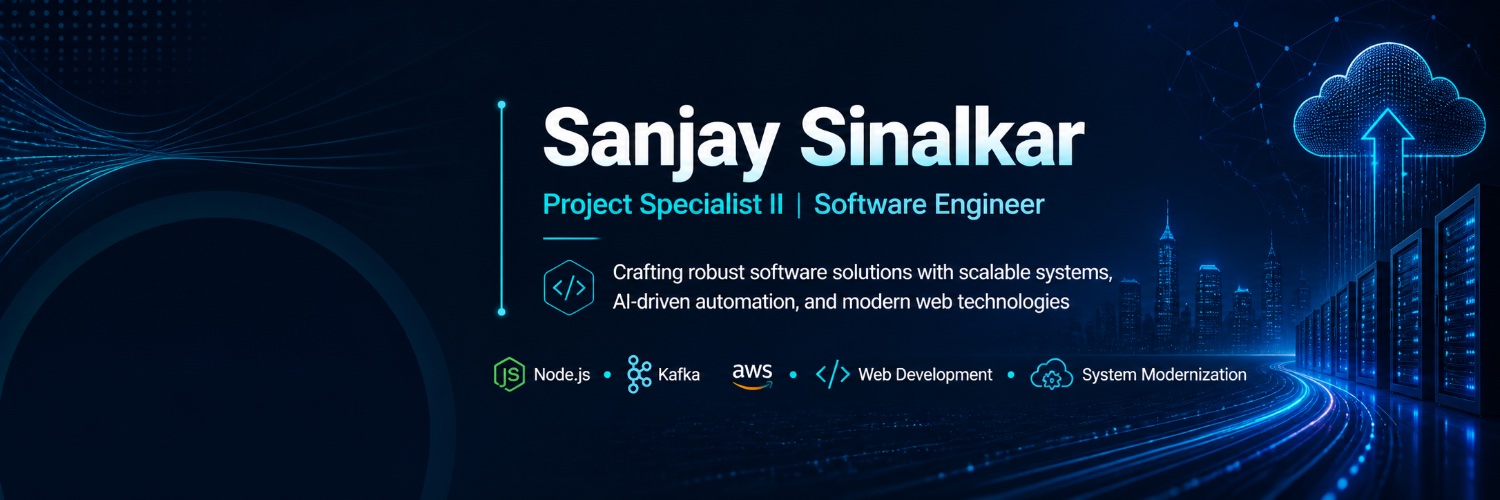 sinalkar's profile banner image