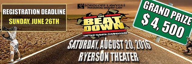 Beat Down Dance News banner