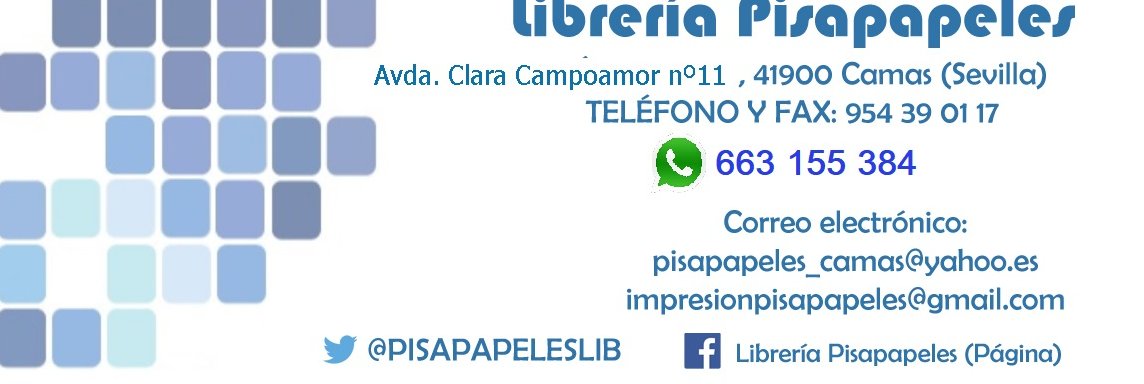 PISAPAPELES CAMAS banner