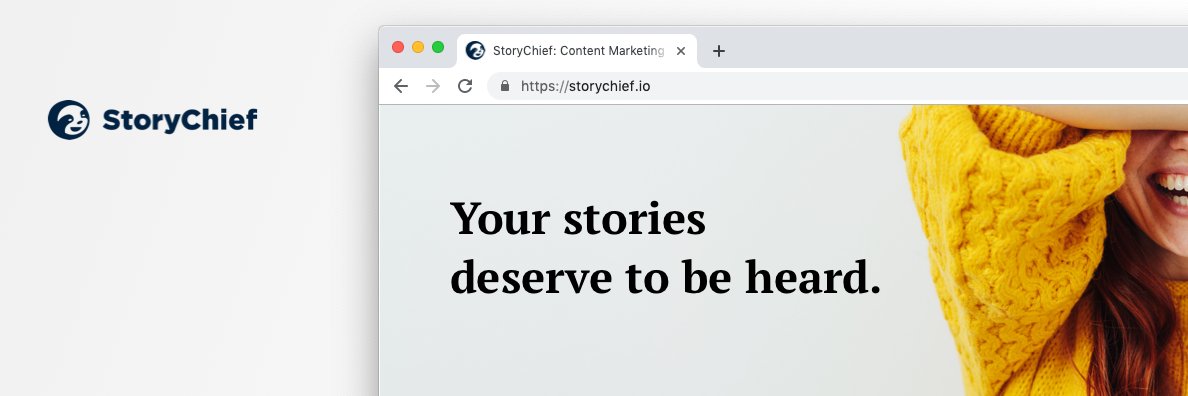 StoryChief banner