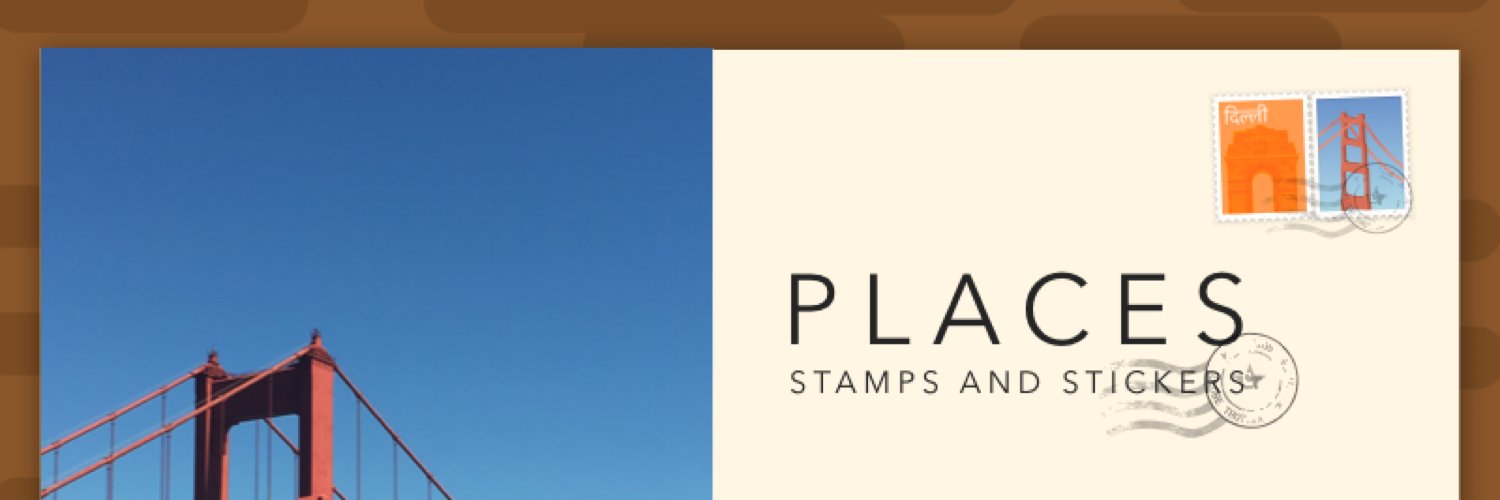 Places Sticker Pack banner