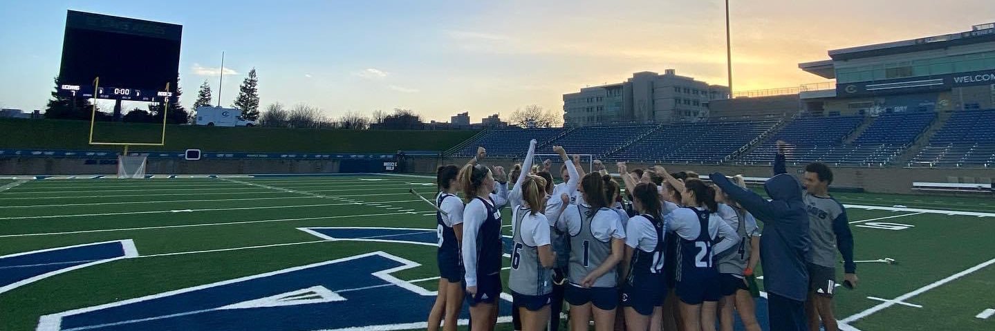 UC Davis Women's Lacrosse banner