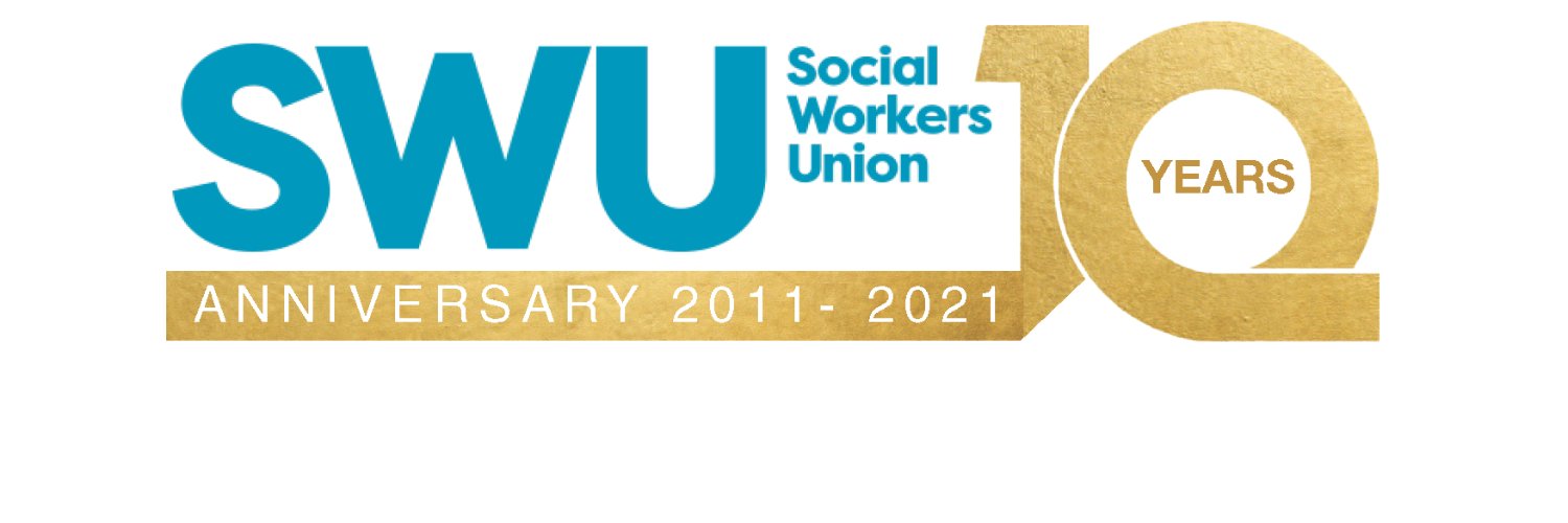 Social Workers Union's banner