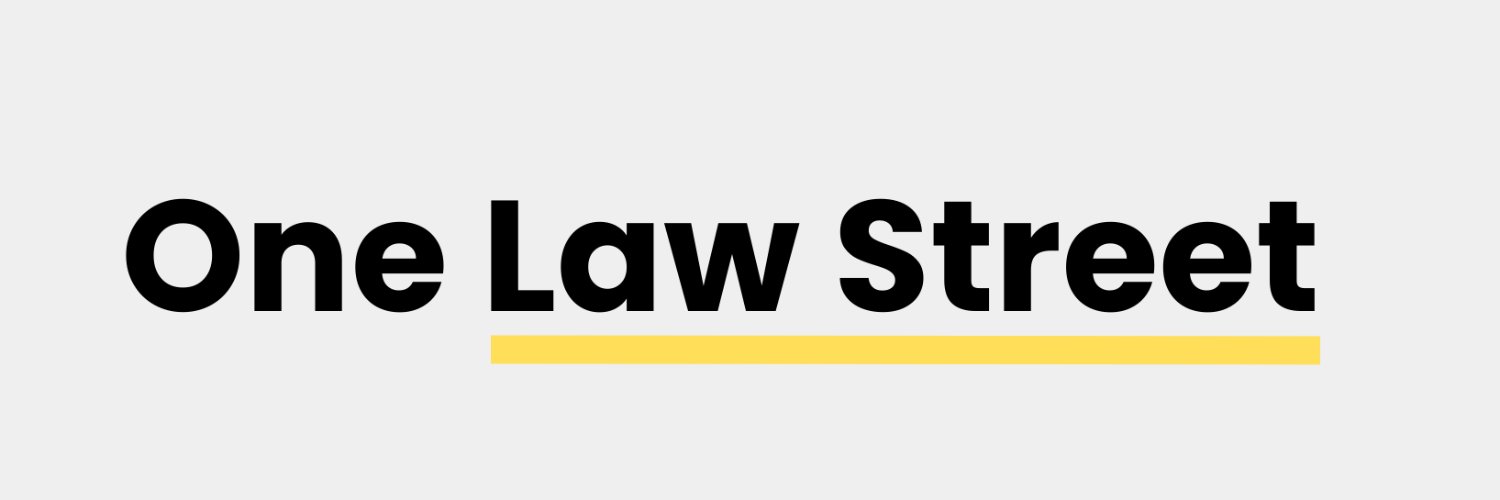 onelawstreet's profile banner image