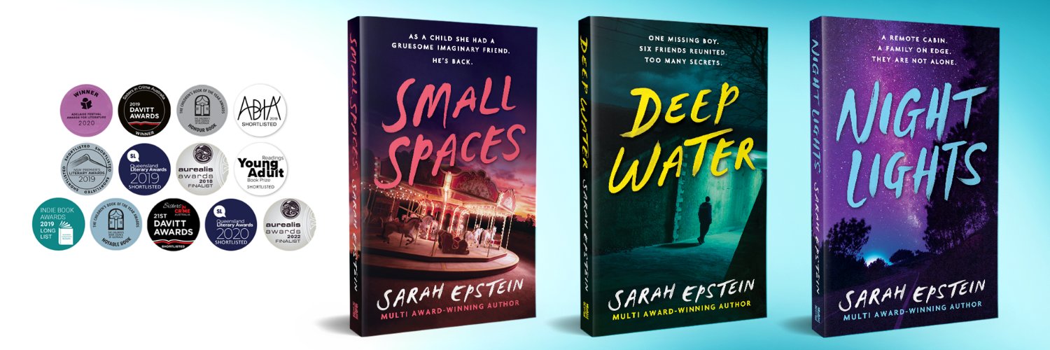 Sarah Epstein | Author Updates banner
