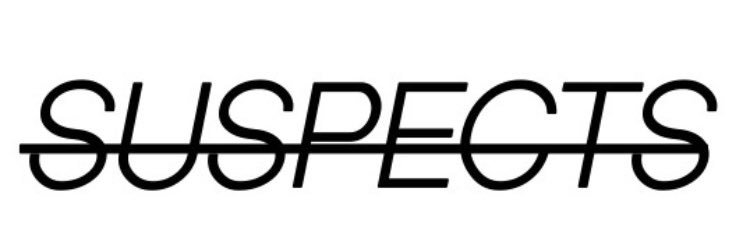 SUSPECTS banner