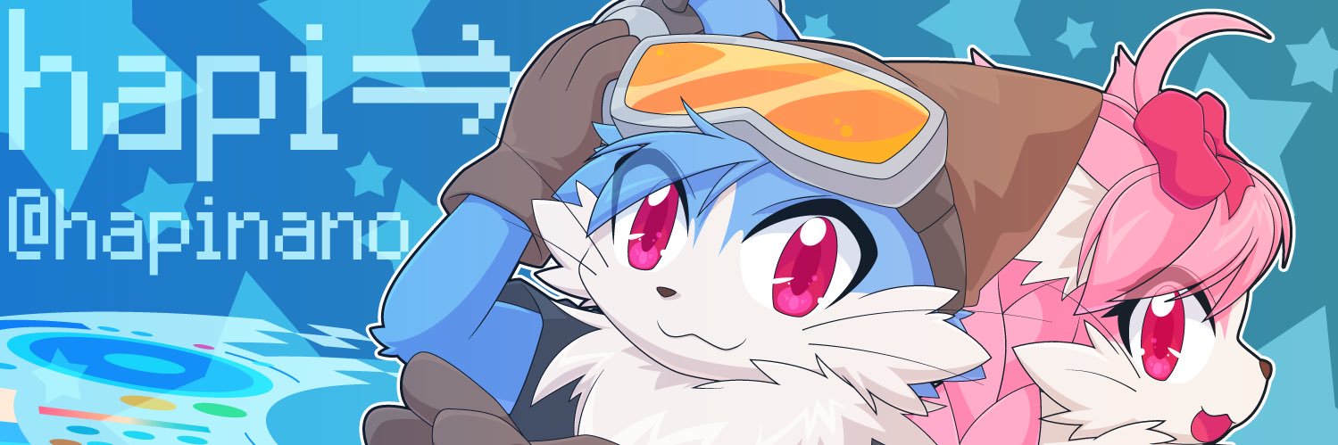 hapi⇒ a.k.a. hapinano banner