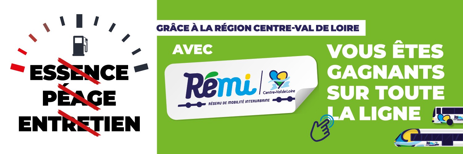 Rémi Train Centre Val de Loire banner