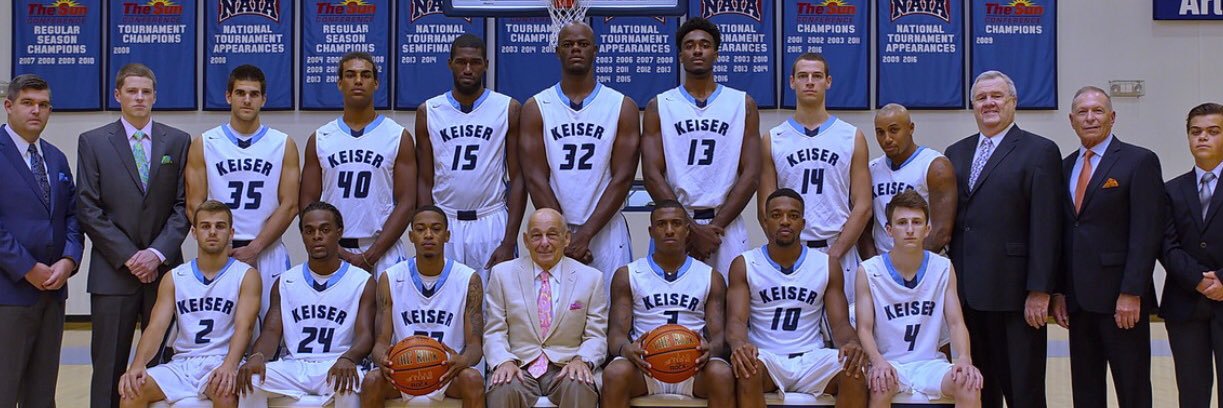Keiser Basketball banner