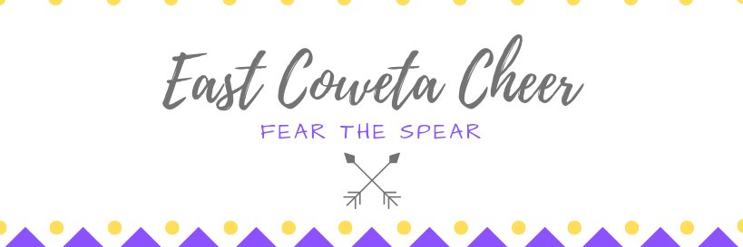 ECHS Cheerleading banner