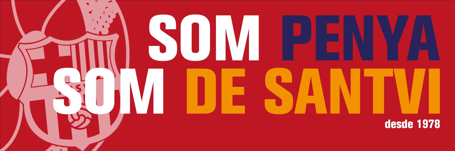 PENYA BARCELONISTA SANT VICENÇ DEL HORTS banner