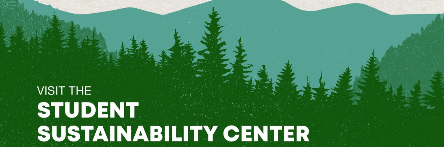 UO Student Sustainability Center banner