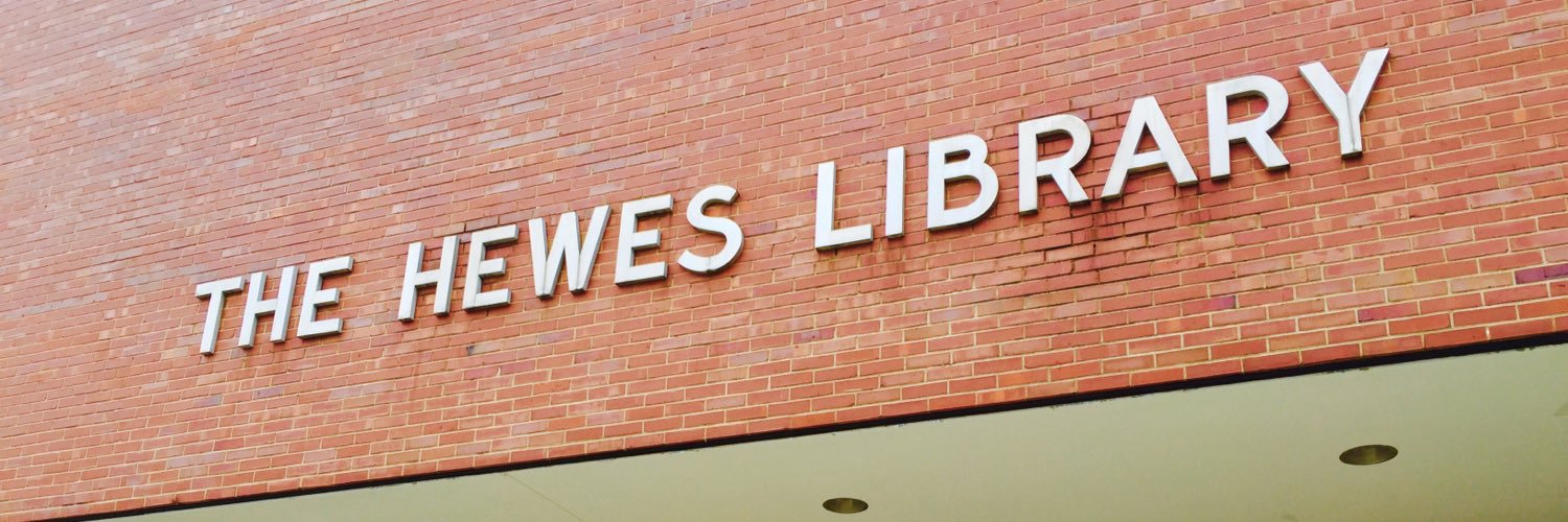 HewesLibrary's profile banner image