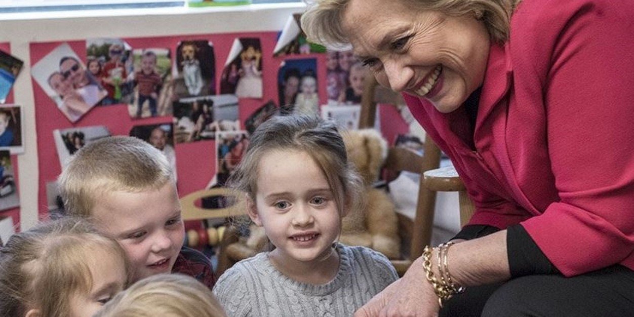 Hillary: POTUS45 banner