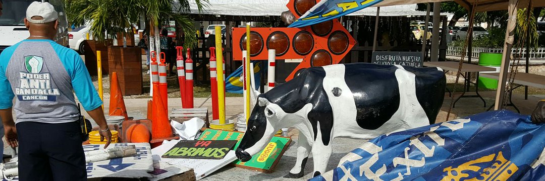 antigandallas Cancún banner